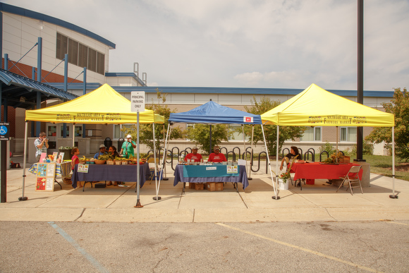 The Saturday market is at GR Ford Academic Center.