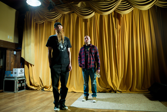 Rick Chyme, left, and Nixon, right.