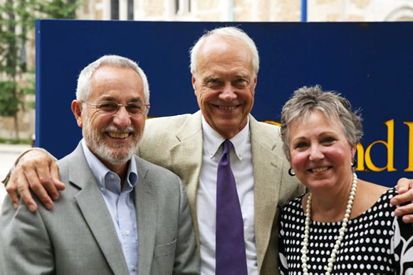 From left, Mike Paskewicz, Bert Bleke and Debra Bailey.