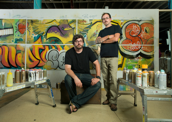 Erwin Erkfitz, left, and Brandon Alman, right.