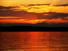 Sunset on the Lake