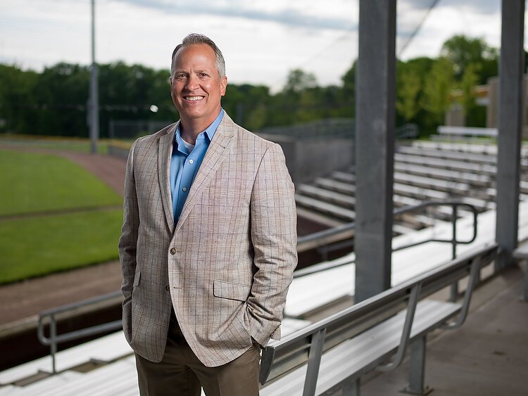 Mike Guswiler, President of the West Michigan Sports Commission.