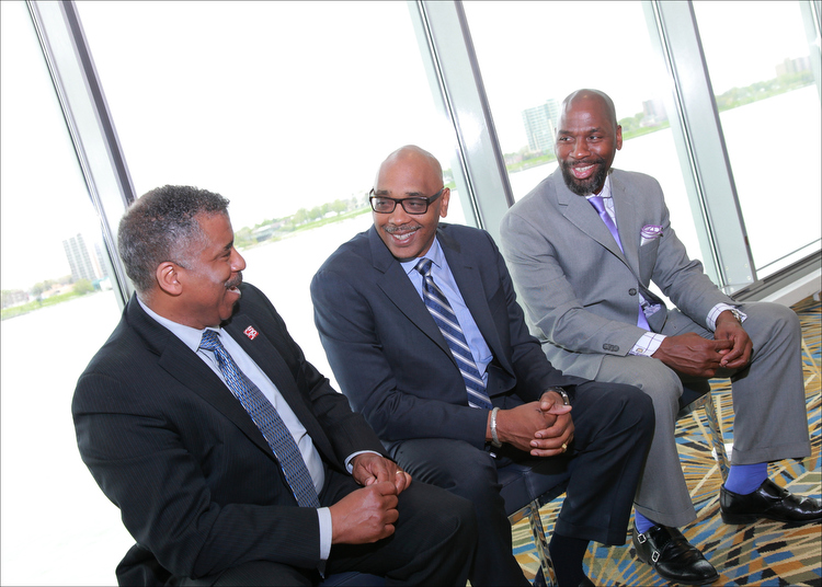 Eric Glenn, Kevin Bell y Andrew Sims. Photo cortesía el MMSDC.