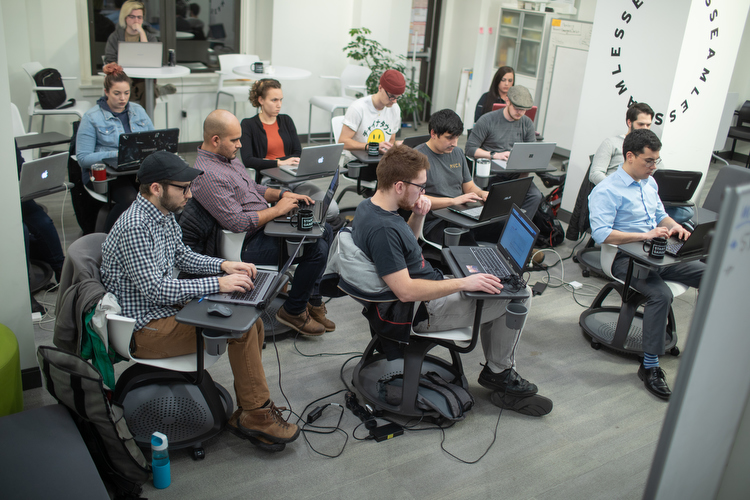 One of the coding classes by Grand Circus. 