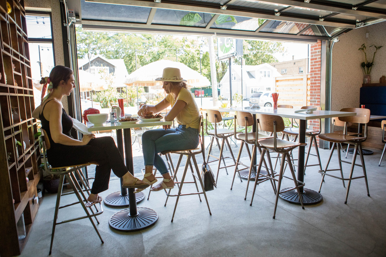 Open to the air and business, Citizen Tiki Bar is the first of several new restaurants opening in the Creston business district.