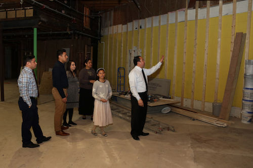 Colorado and wife, Olivia, with children Aldo, Gerson, and Olivia and Aldo's wife, Diana. 