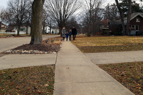 The Scholten family - residents of Garfield Park Neighborhood