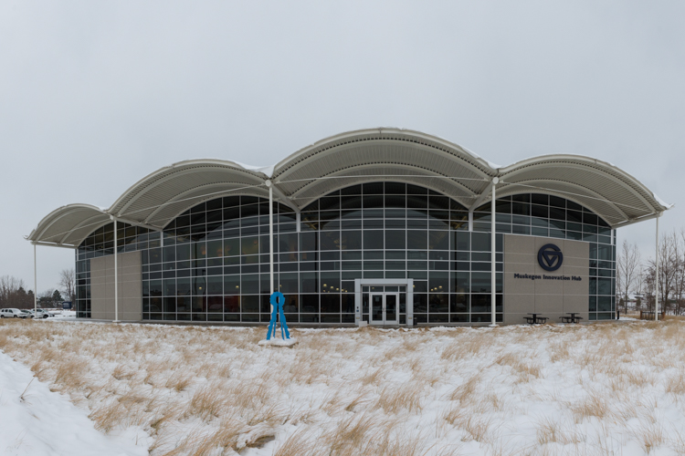 The Muskegon Innovation Hub. Photo by Jenna Swartz