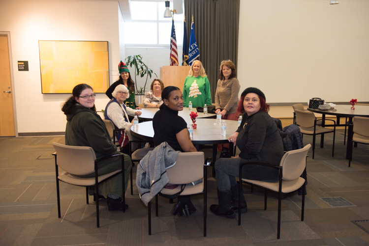 Employees of Berkshire Muskegon rent space in the Innovation Hub. Photo by Jenna Swartz