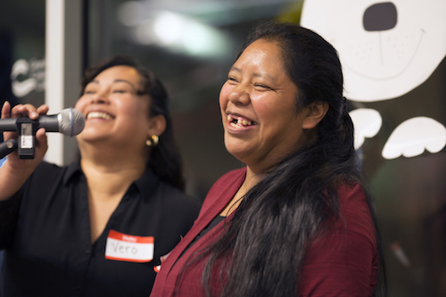 Dominga Lucas-Perez and Veronica Quintino-Aranda
