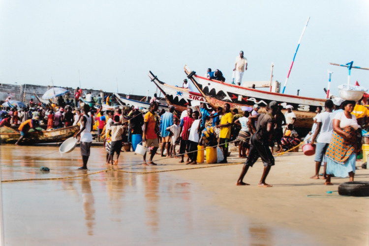 A photo Tacitus Bailey-Yabani took of Jamestown in Ghana.