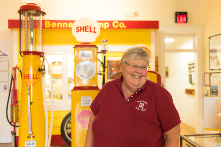 Anne Dake, curator at the Muskegon Heritage Museum.