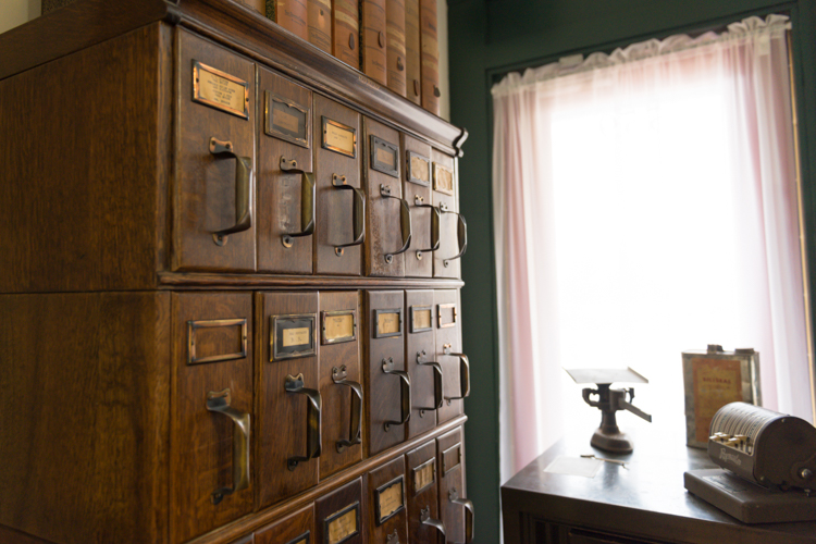 Shaw-Walker filing cabinets.