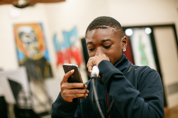 Every student is welcomed to get on the mic and share their thoughts.