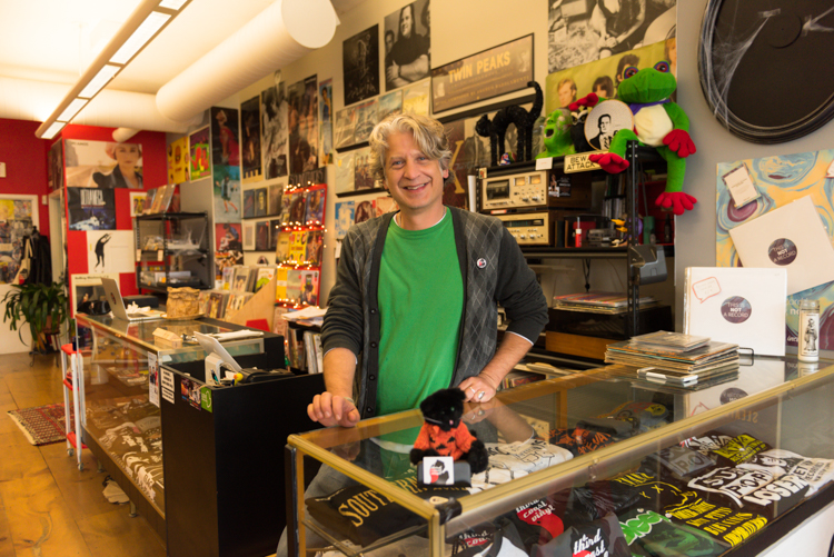 Paul Pretzer, owner of Third Coast Vinyl.