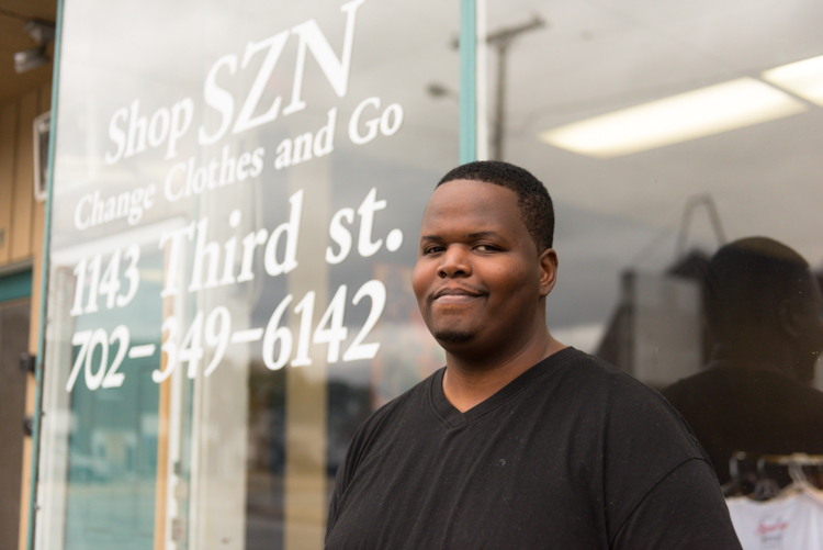 Kevin Malone, owner of Shop SZN.