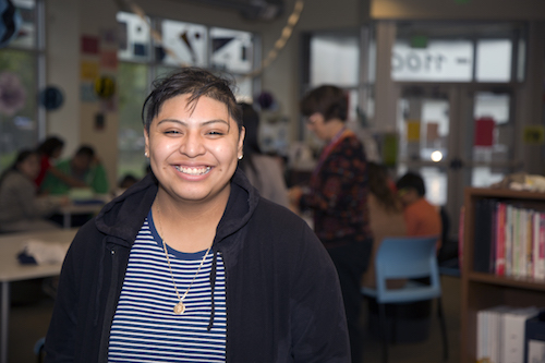 Erica also dreams of one day going to college and becoming a counselor so that she can help youth in her community. 