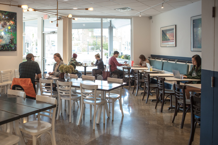 Interior of That Early Bird on Lake Dr