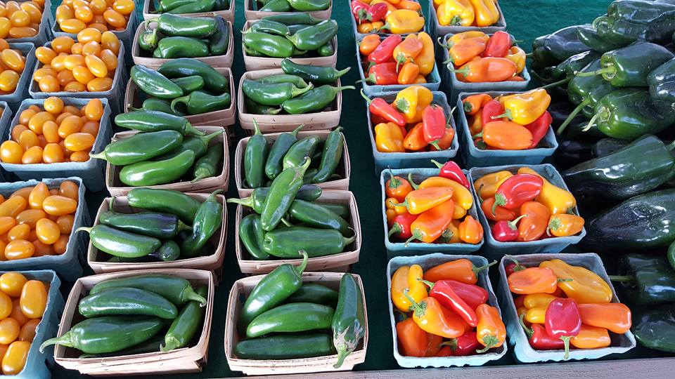 Produce at the Muskegon Farmers Market. Photo courtesy of the Muskegon Farmers Market