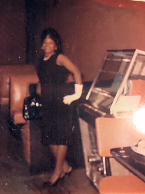 Synia McBride inside her restaurant, Chicken Shack. 