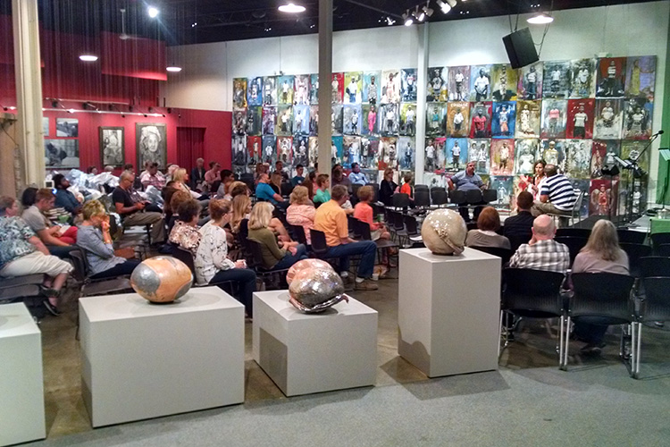 Assembling amongst the art. 