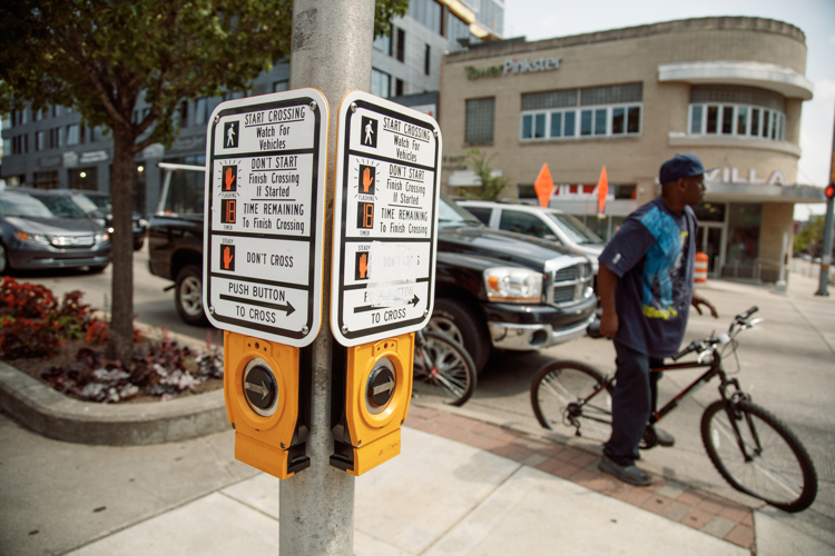 Crosswalk buttons improve safety at crosswalks around the city. 
