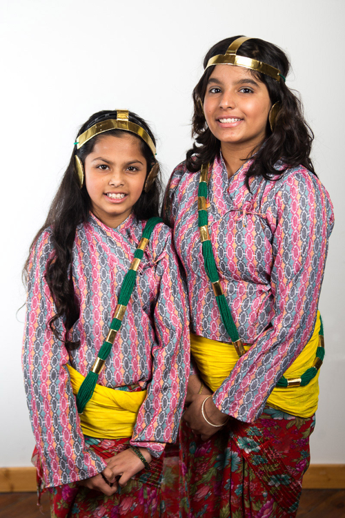 Harsha Luitel and Puja Dhakel