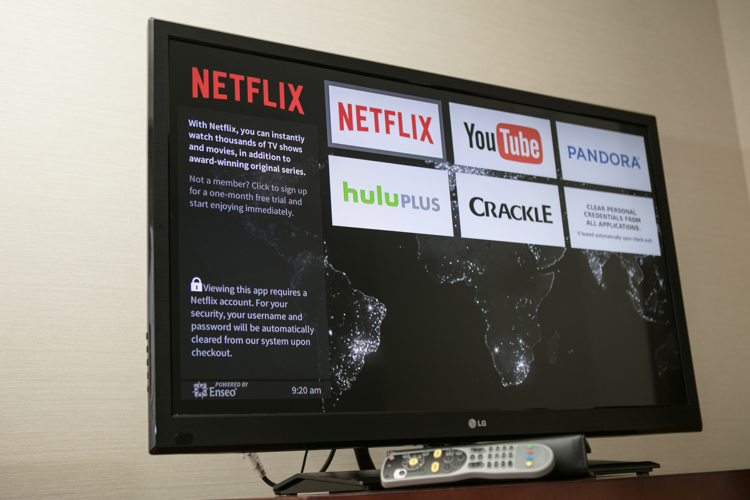Every room now supports streaming media from guests.