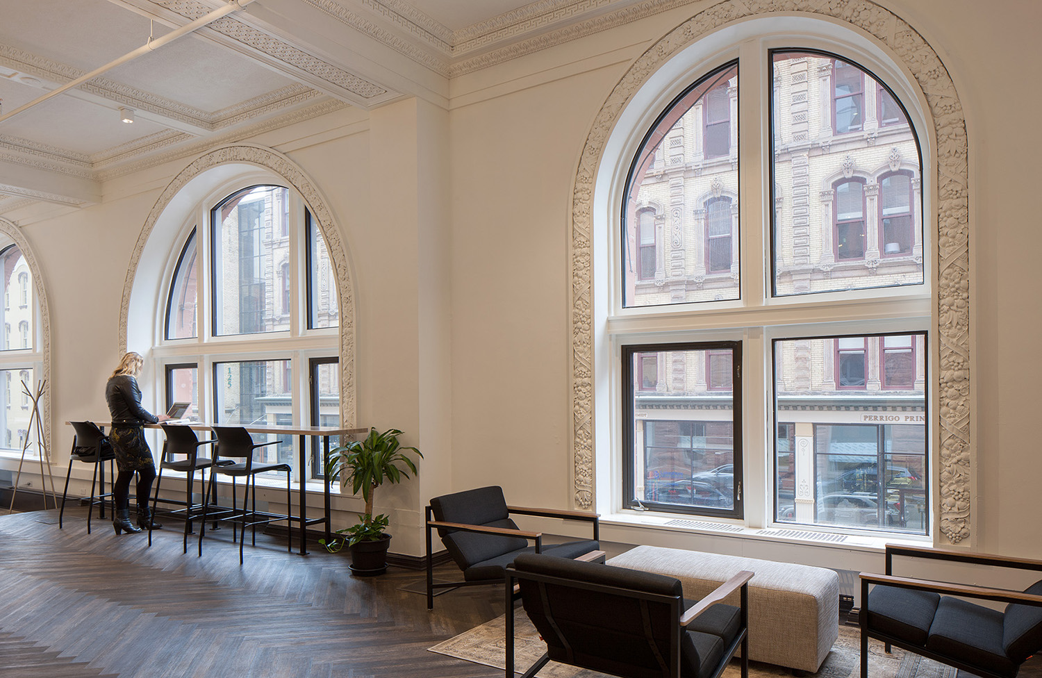 Working with a view at Start Garden.