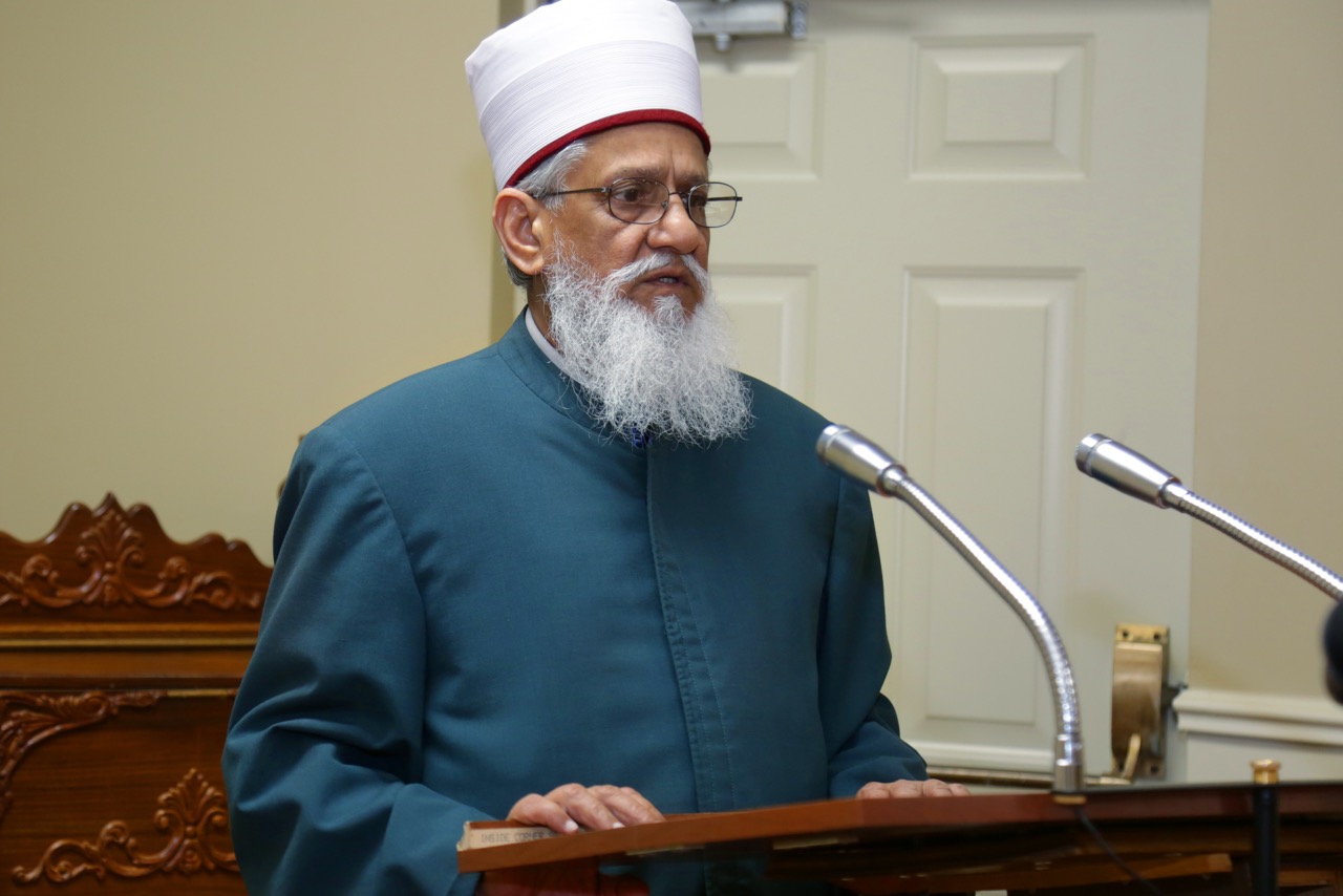 Dr. Sahbizada at the Islamic Center of West Michigan