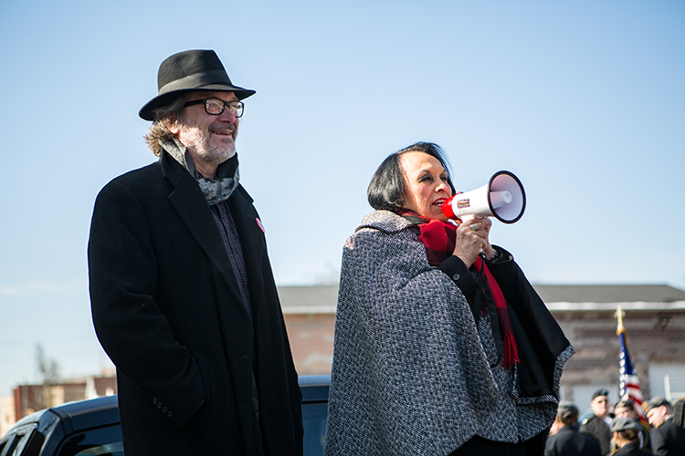 Lupe Ramos-Montigny, right.