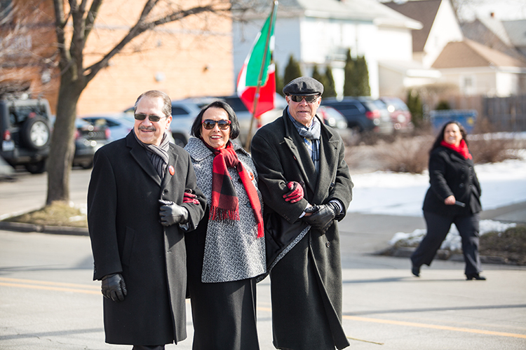 Dr. Juan Olivarez, Lupe Ramos-Montigny, and Dr. Steven Ender