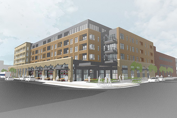 A rendering of the incoming Meijer on Bridge and Stocking.
