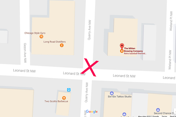 The best corner for drinks in town.