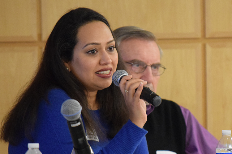 Zahabia Ahmed-Usmani, board chair of the Lakeshore Ethnic Diversity Alliance.