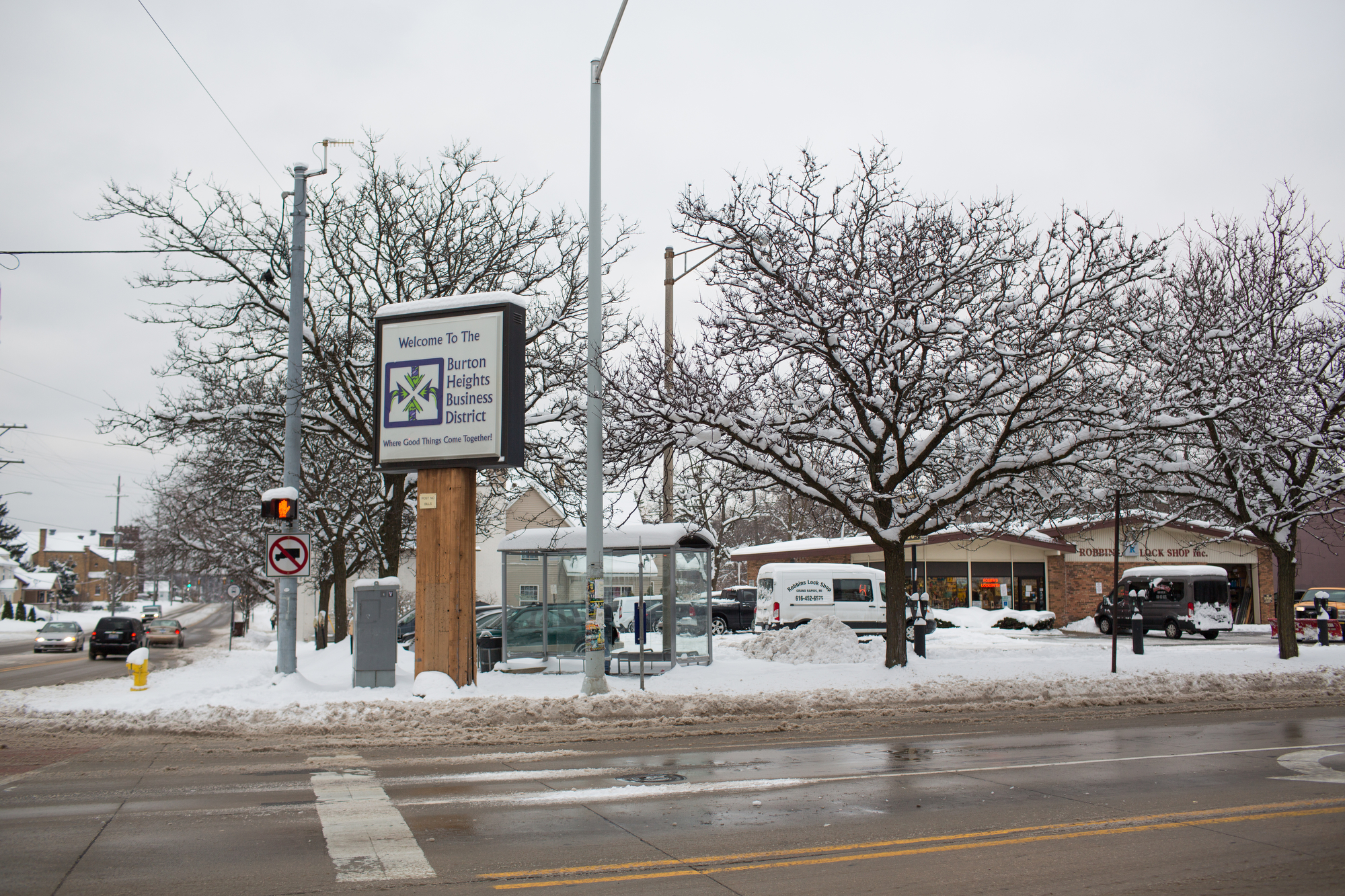 Corner of Burton Street and Division Avenue