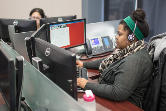 Operators average over 100 calls per day.