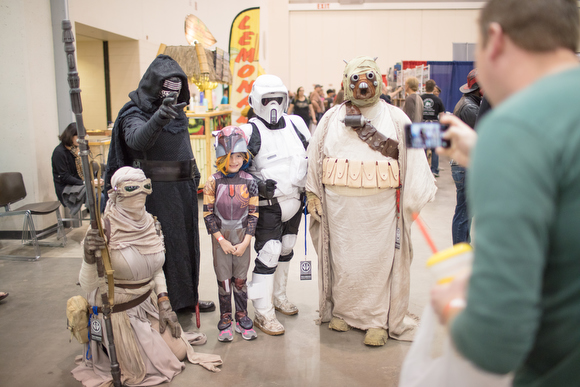 Members of Great Lakes Garrison 501st. 