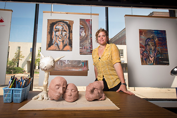 Neutral Zone acting visual and media arts manager Mary Thiefels