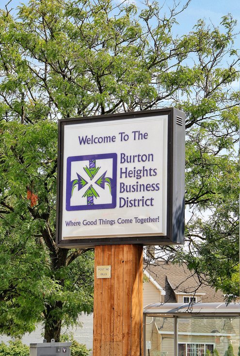 Corners of Burton and Division