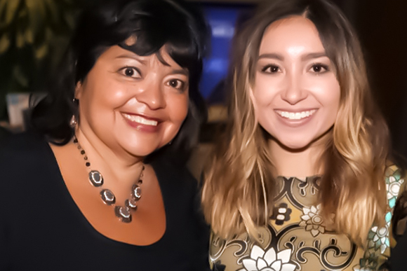Christina Arnold with her daughter, Allison