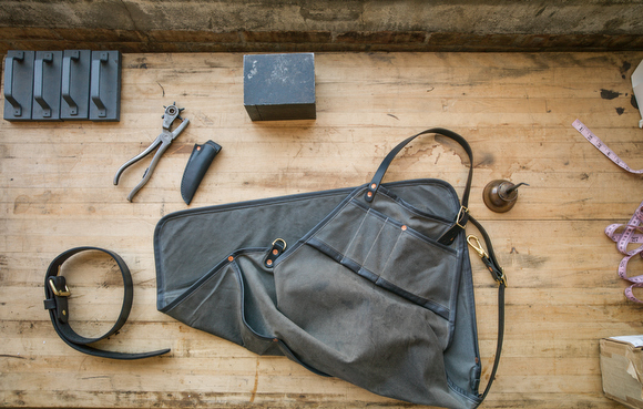 A belt and apron that will last a lifetime from Mercy Supply.
