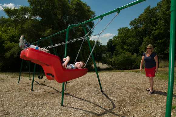 Dane Smith and his mother Susan Smith.