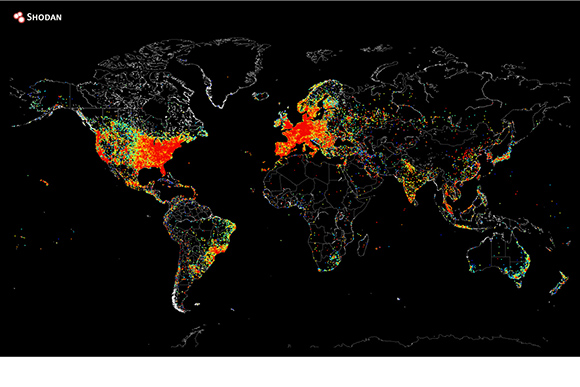 Devices on the internet.
