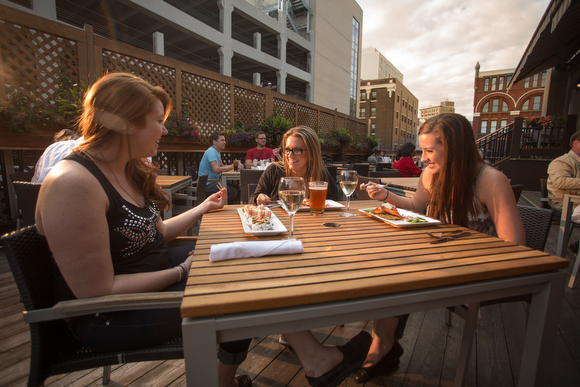 The deck at Rockwells.
