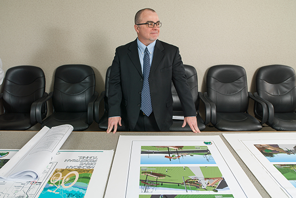 Scott Conners, engineer for the City of Walker.