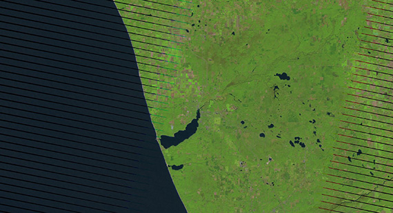 White Lake. Source: Landsat.