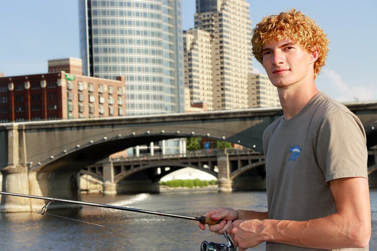 Michigan's largest river, the Grand River, is a mentor and classroom for Nicholas Wells.