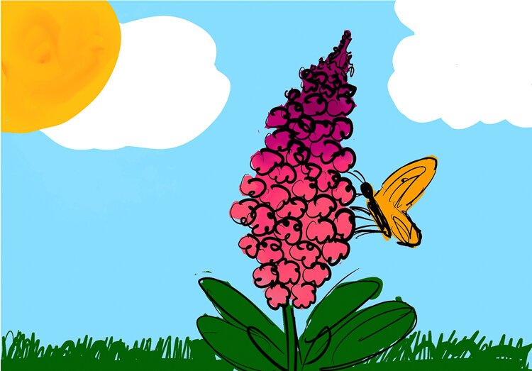 The butterfly bush, though beautiful, is an invasive plant from Central China that harms native ecosystems.