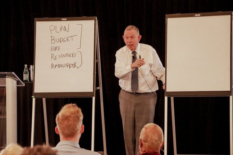 Michael M. Kaiser, Chairman of the DeVos Institute of Arts and Nonprofit Management, welcomes Capacity Building: Grand Rapids arts leadership.